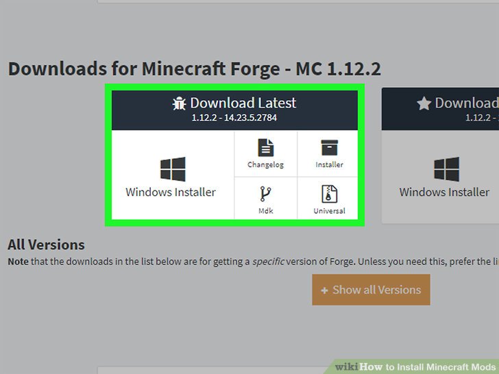 download minecraft forge mac